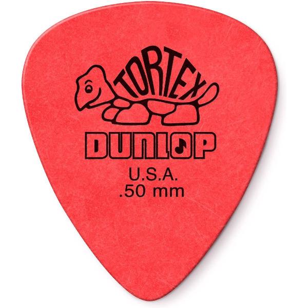 Dunlop Tortex Standard Pick 12-Pack 0.50mm standaard plectrum