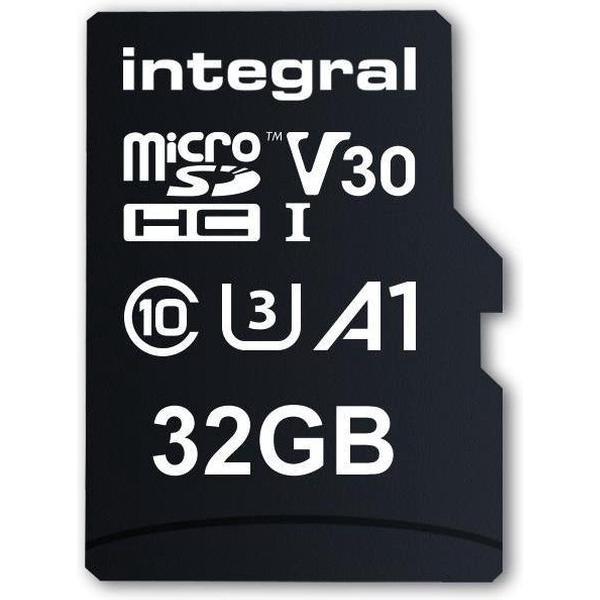 Integral INMSDH32G-100/70V30 flashgeheugen 32 GB MicroSDHC Klasse 10 UHS-I