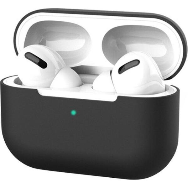 Siliconen beschermhoesje case voor Apple Airpods Pro Zwart