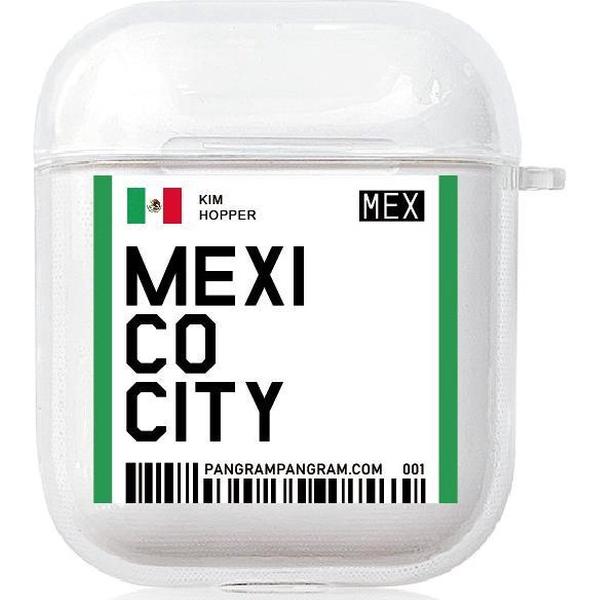 AirPods Case Cover City - Bescherm hoes - Mexico City - Geschikt voor Apple AirPods 1 & 2 - gerrey.