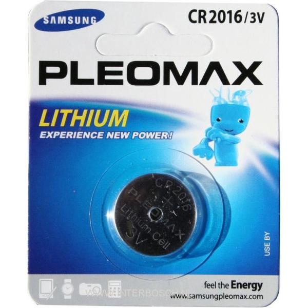 Samsung pleomax cr2016/3v lithium batterijen