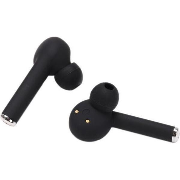 FEN - Bluetooth 5.0 - Draadloze Oordopjes - Headset – noise cancelling- Microfoon - Zwart