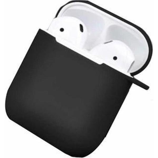 iGlove Series 360 Siliconen Beschermhoes voor Apple AirPods - Zwart