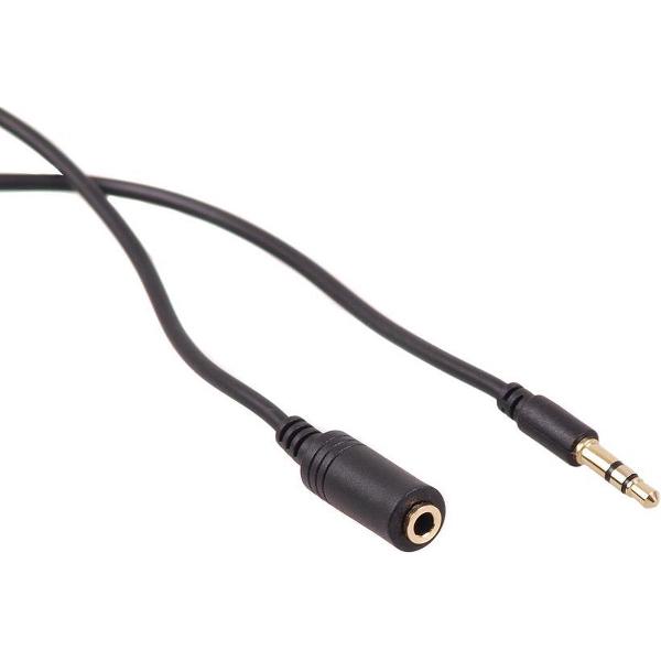3,5 mm-stekkerbus 15 m MCTV-823 - Stereo-jackaansluiting - vergulde connector