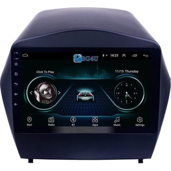 Navigatie radio Hyundai IX35 2009-2015, Android 8.1, 9 inch scherm, GPS, Wifi, Mirror link, Bluetooth | Merk BG4U