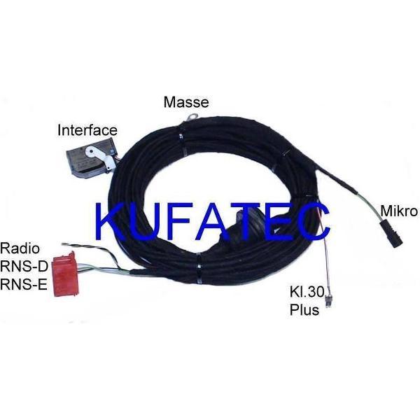 Kabeltelevisie Set FSE Bluetooth Audi A3 8P TT 8N - Quadlock