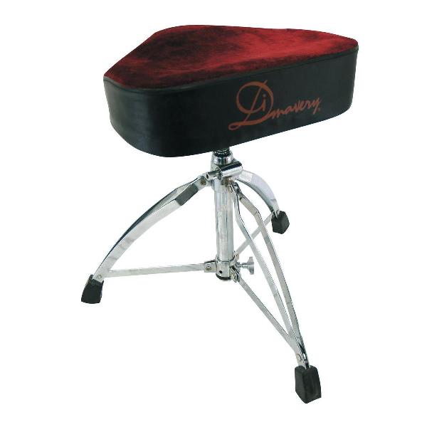 Dimavery DT-120 Drum Kruk - Zadel - Velours