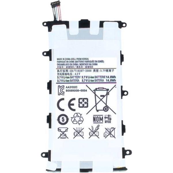 Batterij voor Samsung SP4960C3B Galaxy Tab 7.0 Plus P6200, 4000mAh