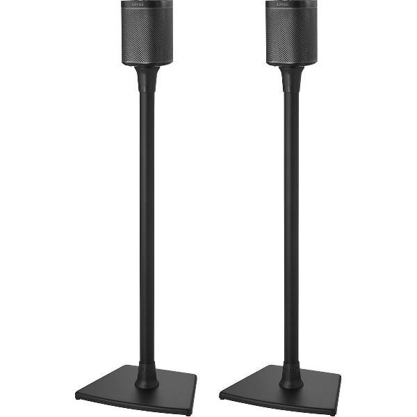Sanus Vloerstandaard set voor Sonos ONE, ONE SL & Play:1&3 - Zwart