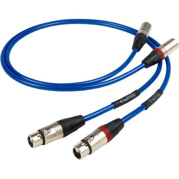 The Chord Company Clearway 2XLR to 2XLR 1m - XLR Kabel (2 stuks)
