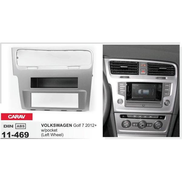 1-DIN VOLKSWAGEN Golf 7 2012+ (Left Wheel) w/pocket frame Audiovolt 11-469