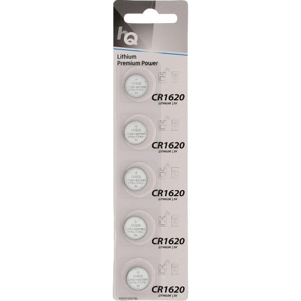 HQ HQCR1620/5BL household battery Single-use battery CR1620 Lithium 3 V