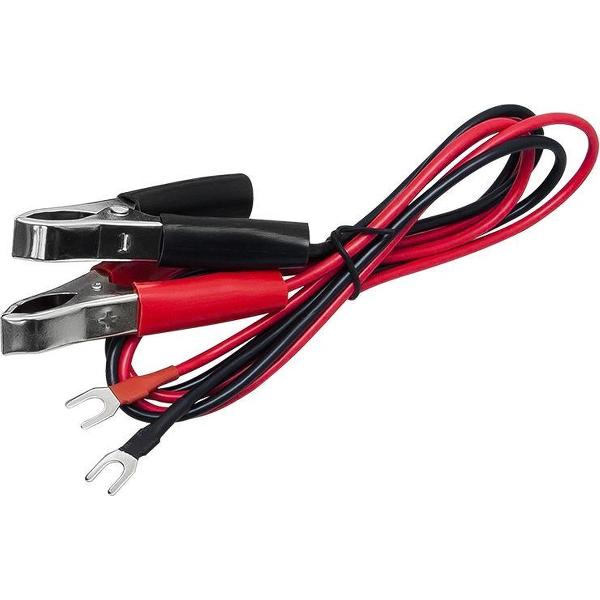 Accu Laadkabels Krokodillenbek - 90cm - 300W