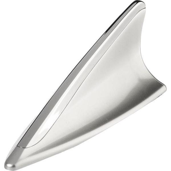 Race Sport Haaienvinantenne Dummy 14,5 Cm Zilver/chroom