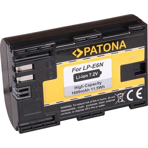 PATONA Battery f. Canon LP-E6N LPE6N EOS 80D 7D 70D 6D 60D Mark II Mark III R5D