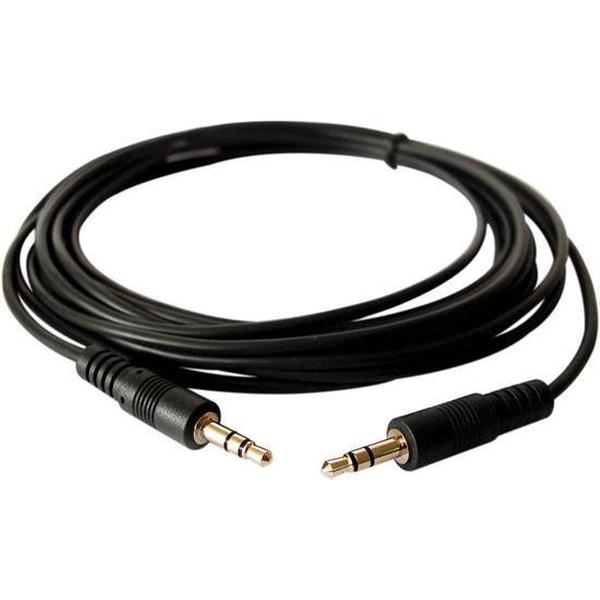 GadgetBay Audiokabel 3,5 mm Stereo AUX Male to Male kabel 1 meter