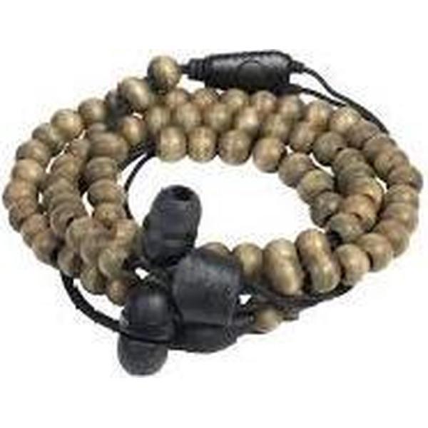 Wraps Natural Walnut Wristband headphones