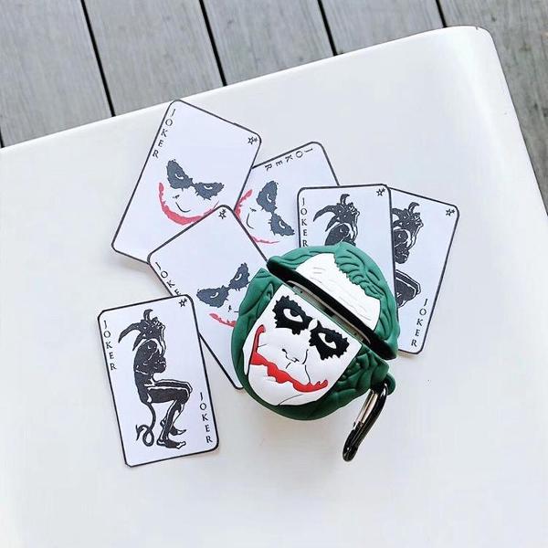 The Joker - AirPods 1/2 Case - Beschermhoes - Siliconen Cover - The Joker / Batman -