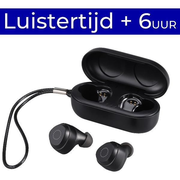 Bluetooth oordopjes draadloos - 6 uur luistertijd - met microfoon - IPX7 - draadloze oortjes - ZDR-350 ZEDAR