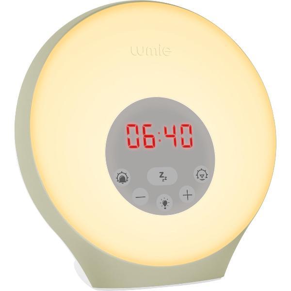 Lumie Sunrise Alarm - Wake-up light - Sfeerlamp 6 kleuren - Wit