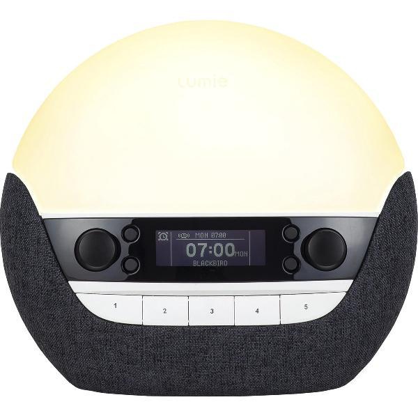 Lumie Bodyclock Luxe 750DAB - Wake-up light - USB/DAB+/Bluetooth - Antraciet