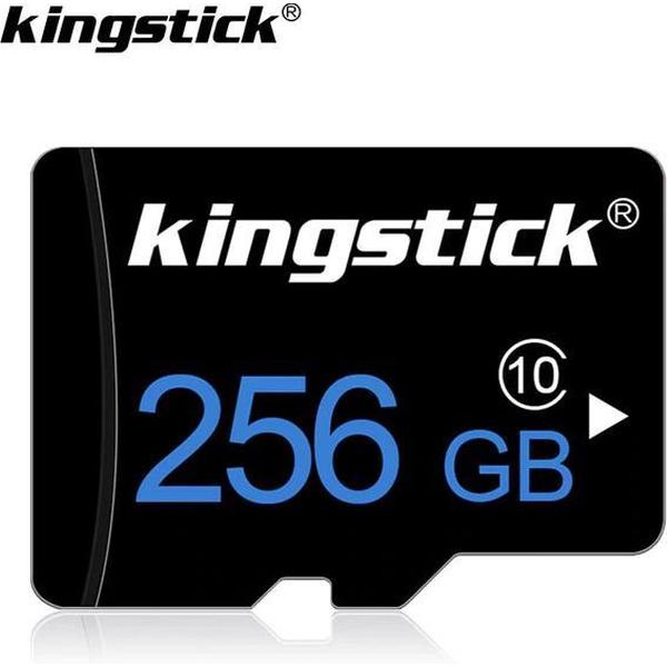 Kingstick Geheugenkaart 256GB - Multifunctioneel - Micro SD & SD kaart - Supersnel Werkgeheugen - Memory Smart Card