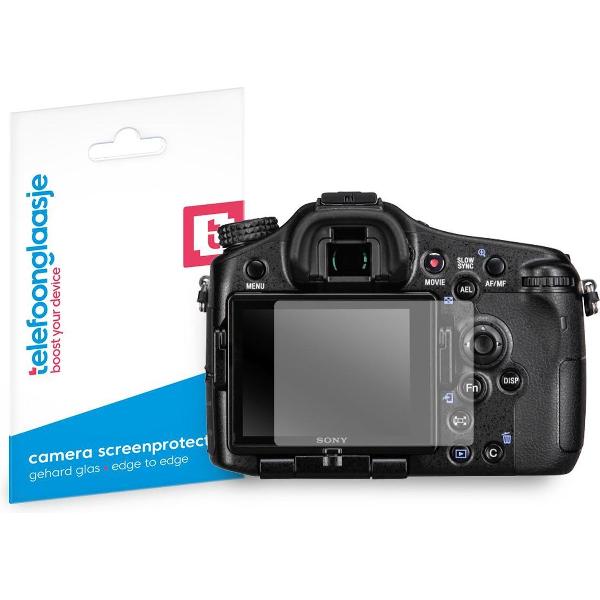 Sony Alpha A77 II screenprotector gehard glas