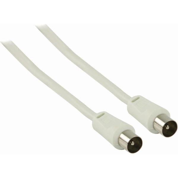 Nedis CSGP40200WT20 Coaxkabel 90 Db Iec (coax) Male - Iec (coax) Male 2,0 M Wit