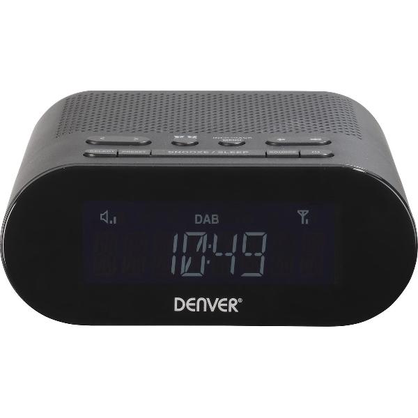 Denver CRD-505, DAB+ Clockradio met USB voor opladen smartphone