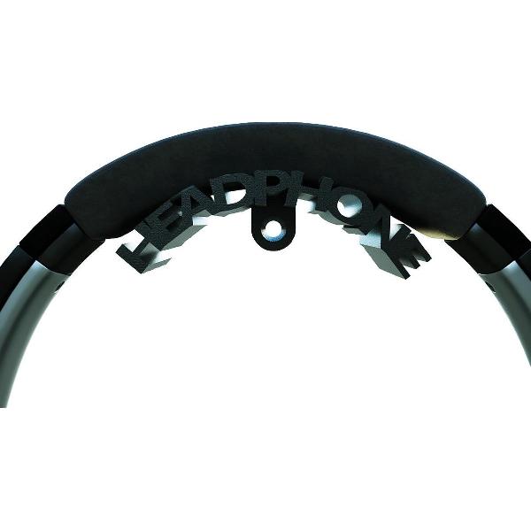 Koptelefoon Headphone Houder - Muur Headset Houder - Hoofdtelefoon Stand / Standaard - Zwart