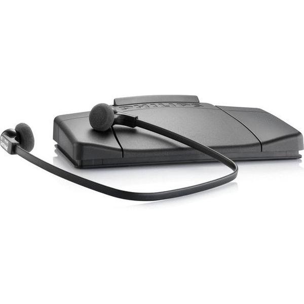 Philips SpeechExec Transcriptieset Professional LFH7277/08, USB voetschakelaar, Stereo headset, SpeechExec Pro-transcriptiesoftware (abonnement voor 2 jaar)
