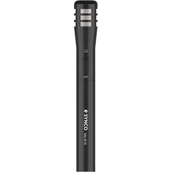 Synco Audio - Professionele Handmircofoon voor Spraak- en Instrumentopnames Mic-E10