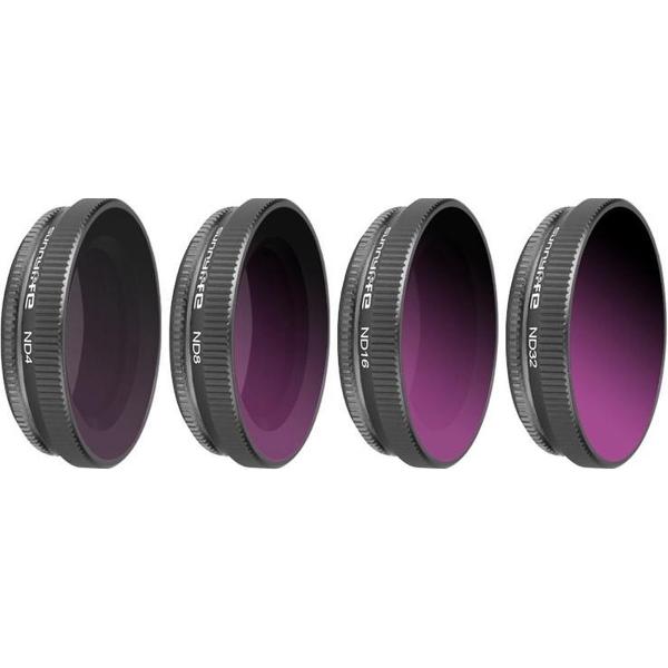 4 in 1 Sunnylife OA-FI176 ND4 + ND8 + ND16 + ND32 lensfilter voor DJI OSMO ACTIE