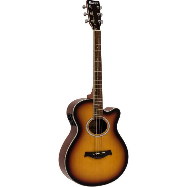 DIMAVERY AW-400 western gitaar - steelstringgitaar, sunburst