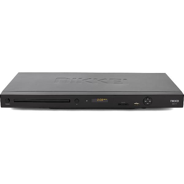 Nikkei ND220H - DVD speler met Full HD upscaling, HDMI, SCART, USB en Kaartlezer (43 cm)