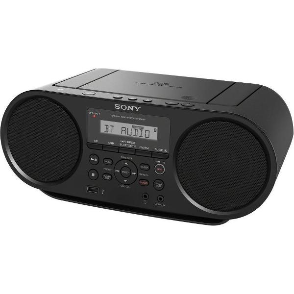 Sony ZS-RS60BT - Radio/cd speler met Bluetooth - Zwart