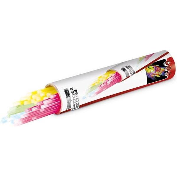 SET LICHTSTAAFJES Ø 0.5 x 20 cm - VERSCHILLENDE KLEUREN (50 st./doos) (HQLS10001)