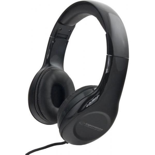 Esperanza EH138K hoofdtelefoon/headset Hoofdtelefoons Hoofdband Zwart