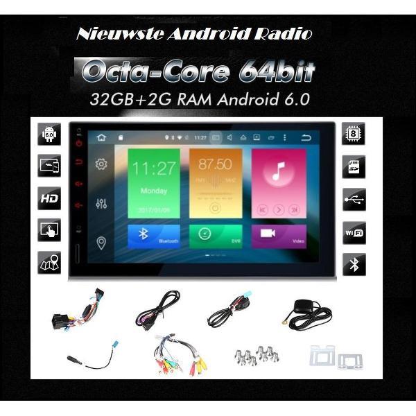 autoradio android inclusief 2-DIN KIA Sportage (QL) 2015+ KX5 2016+ frame Audiovolt 11-599