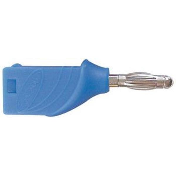 BANANA PLUG 4mm STACKABLE - BLUE (CM20BL)