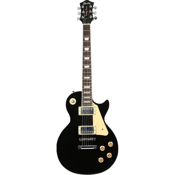 Fazley FLP318BK elektrische gitaar zwart