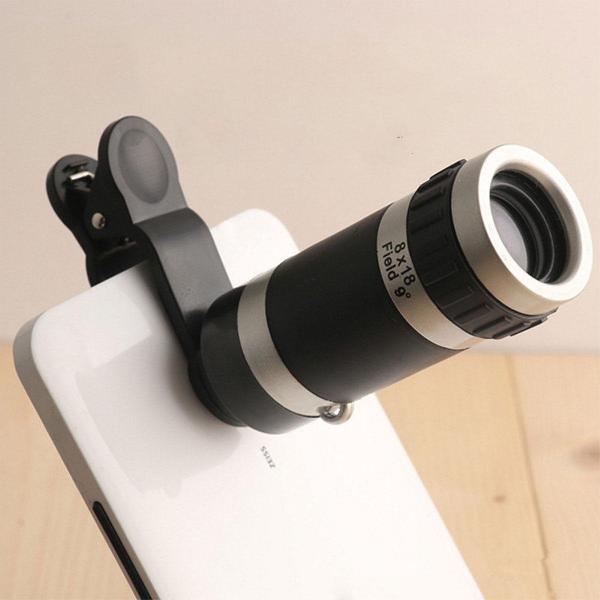 8x Vergrotende Smartphone Lens voor Smartphone / Tablet / Mobiele Telefoon