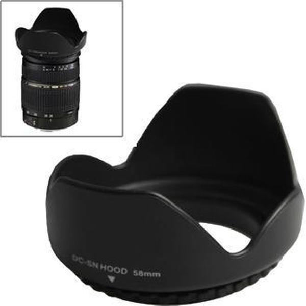 58mm lenskap voor camera's (schroefbevestiging) (zwart)