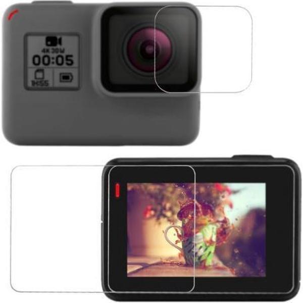 YONO GoPro Hero 5 6 Screenprotector Set - Lens Bescherming - 3-pack