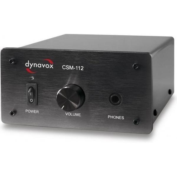 Dynavox CSM-112 2.0 kanalen Thuis Zwart