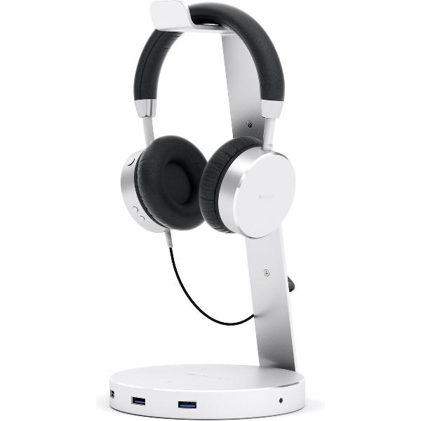 Satechi Aluminum USB 3.0 Headphone Stand - Zilver