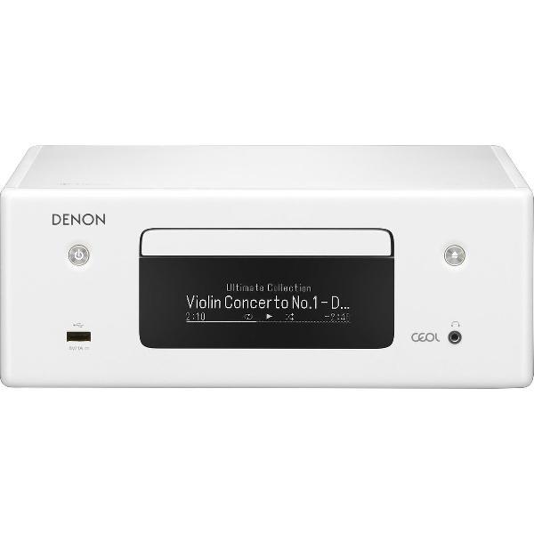 Denon CEOL N10 CD Receiver voor Stereo Set - Radio - Bluetooth - HEOS Multiroom - Wit