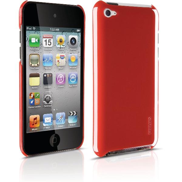 Philips DLA1272 Harde hoes voor de iPod Touch 4G - Rood