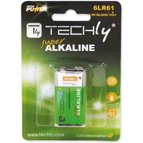 Techly 6LR61 9V Single-use battery Alkaline
