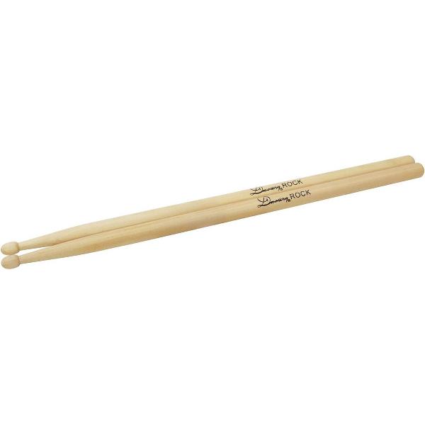 Dimavery DDS-7A Drumstokken - Maple - Houten tip - Dikte 7a - Drumsticks - 2 Stuks Drumstick / Drumstok